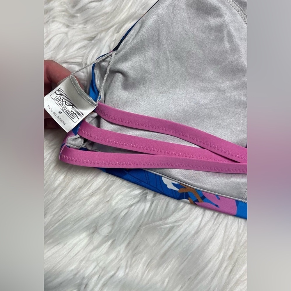 NWT Patagonia Nanogrip Nireta Swim Top ‘The Wild’ in Superior Blue. Medium. - Picture 8 of 8